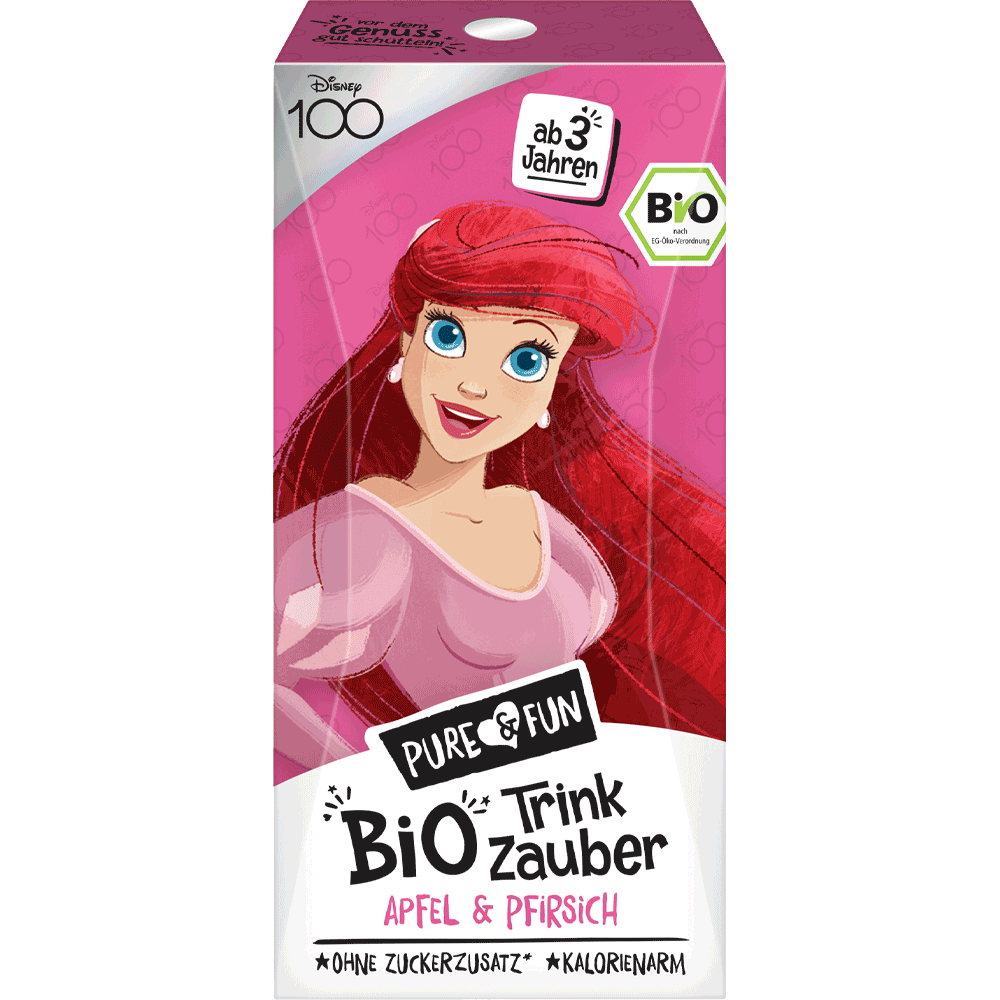 Bild: Pure & Fun Disney Bio Trink Zauber Apfel & Pfirsich