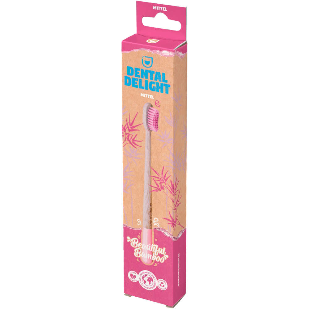 Bild: Dental Delight Beautiful Bamboo Zahnbürste Bambus Mittel