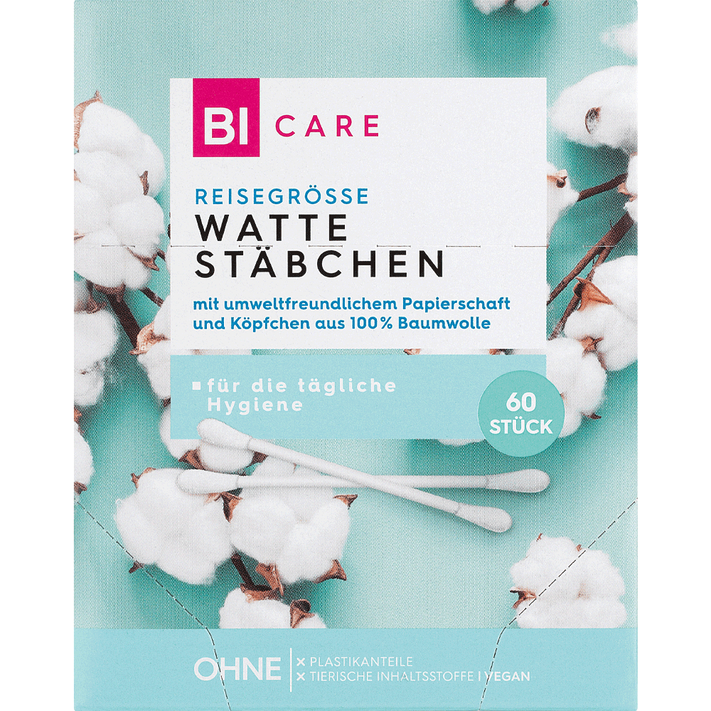 Bild: BI CARE Wattestäbchen