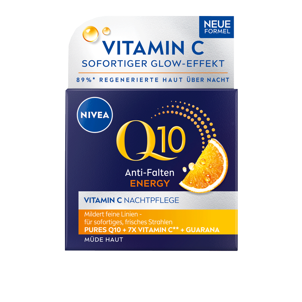 Bild: NIVEA Q10 Anti Falten Energy Nachtpflege