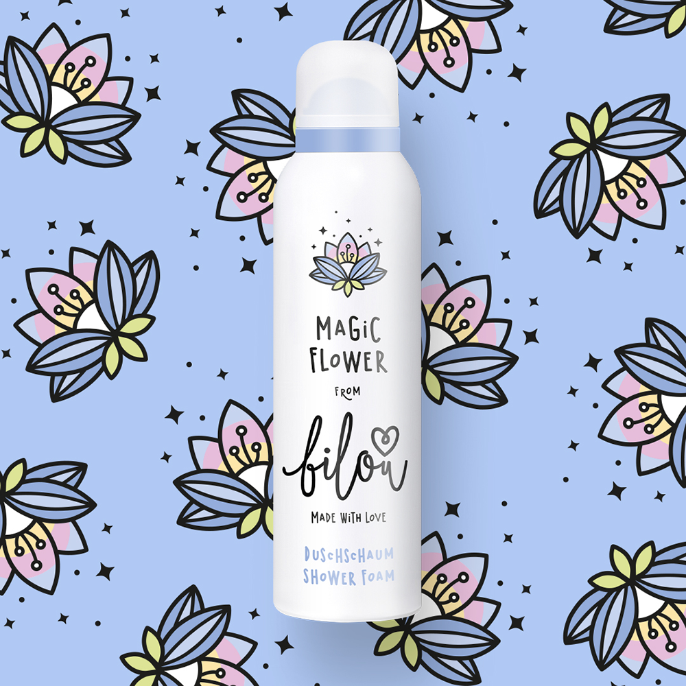 Bild: bilou Duschschaum Magic Flower