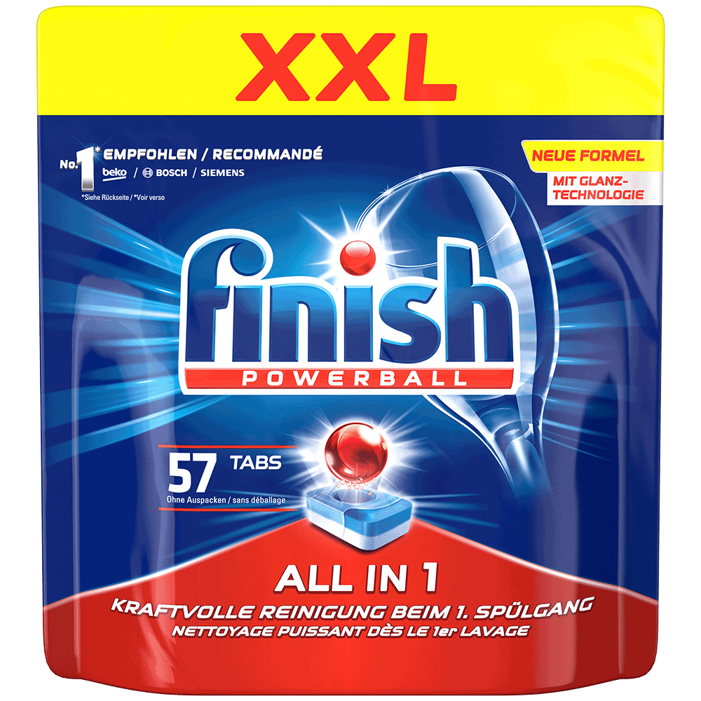 Bild: finish All-in-1 Geschirrspültabs XXL Pack