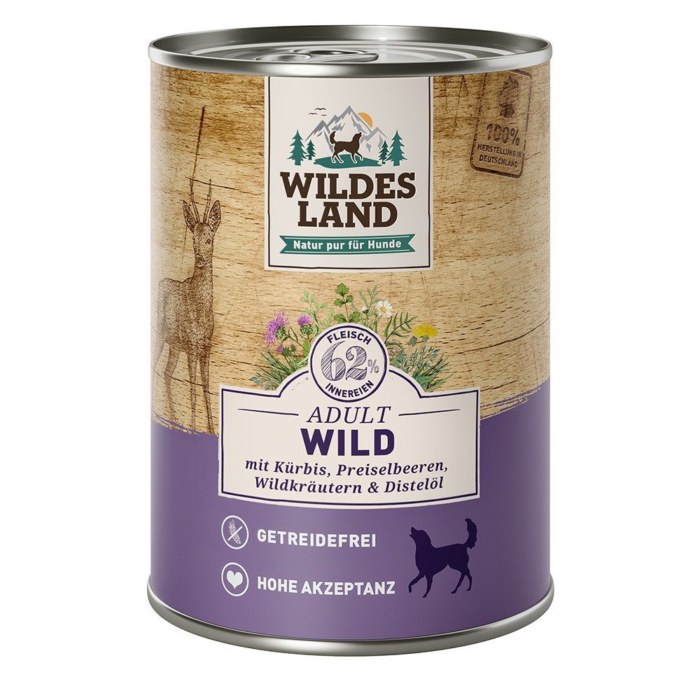 Bild: Wildes Land Wild mit Kürbis, Preiselbeeren und Wildkräutern