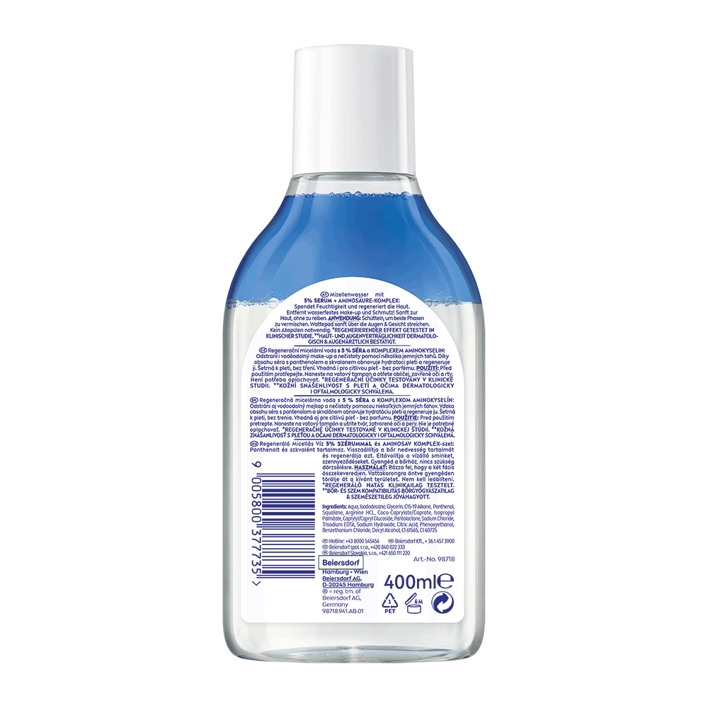 Bild: NIVEA Mizellenwasser Regenerierend