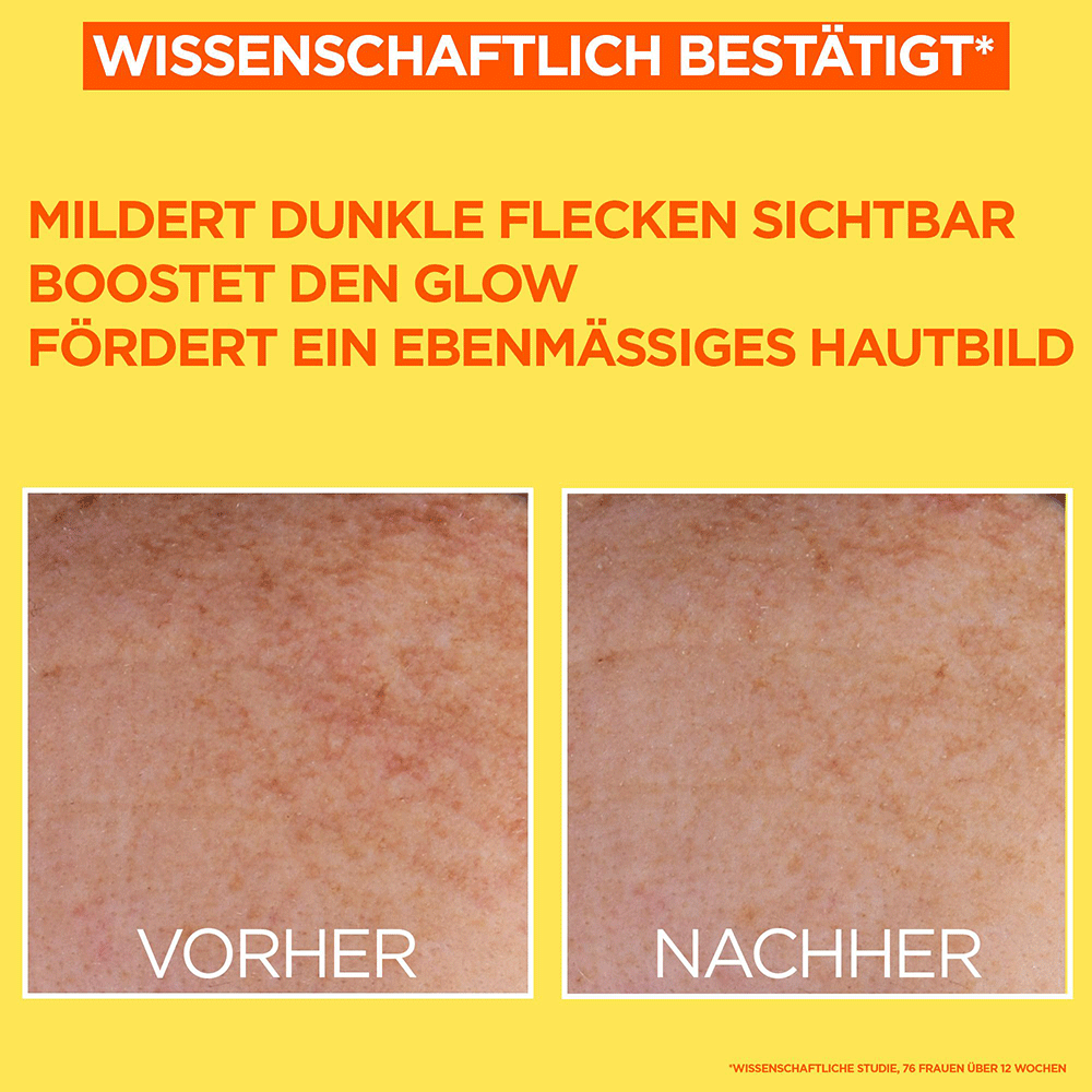 Bild: GARNIER SKIN ACTIVE Vitamin C Sonnenfluid LSF 50+