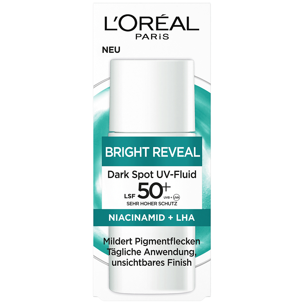 Bild: L'ORÉAL PARIS Bright Reveal Dark Spot UV Fluid LSF 50
