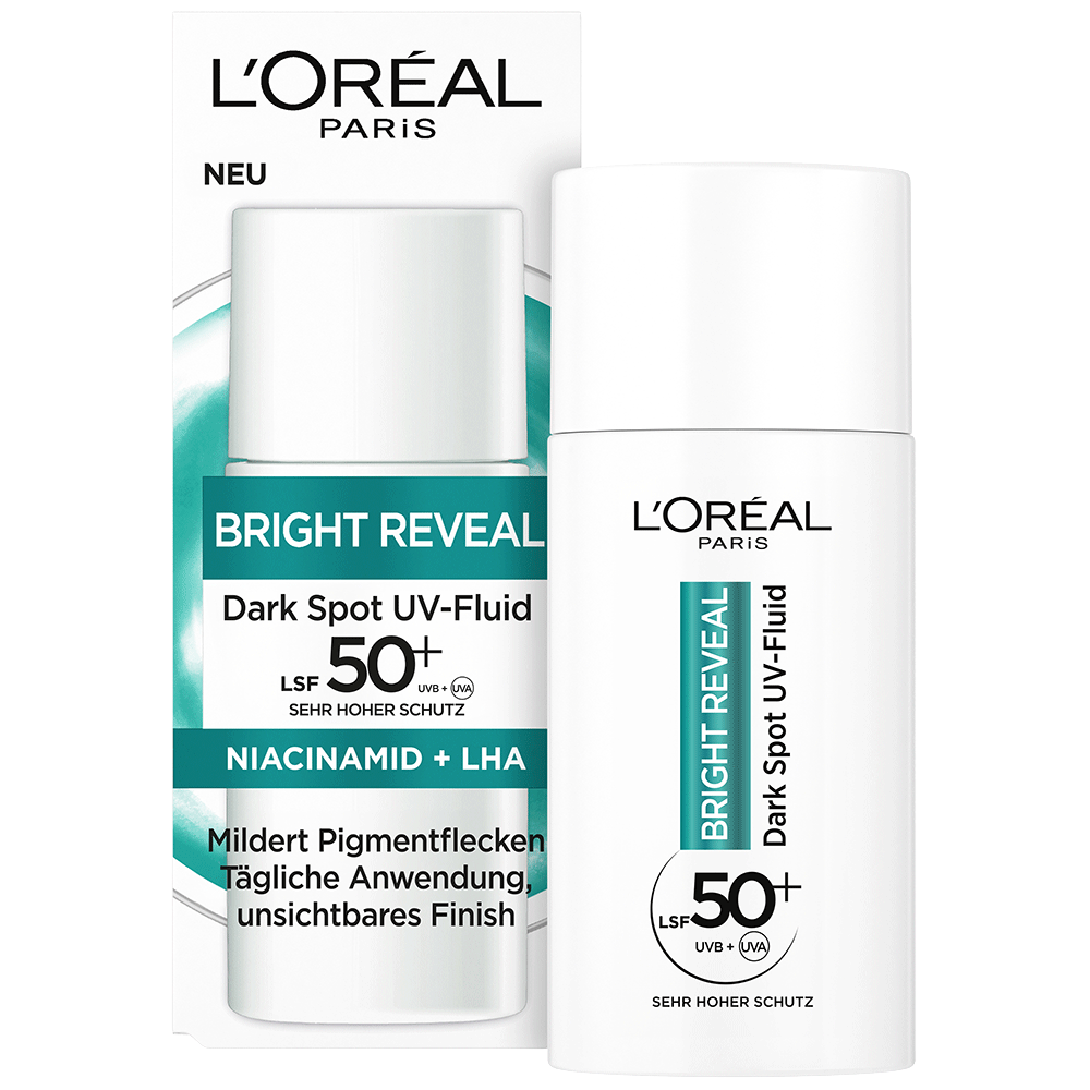 Bild: L'ORÉAL PARIS Bright Reveal Dark Spot UV Fluid LSF 50