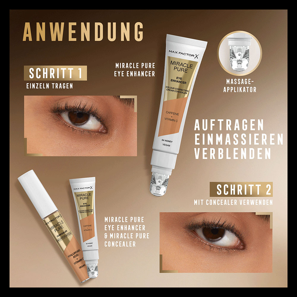 Bild: MAX FACTOR Miracle Pure Eye Enhancer Colour Correcting Cream Concealer 01