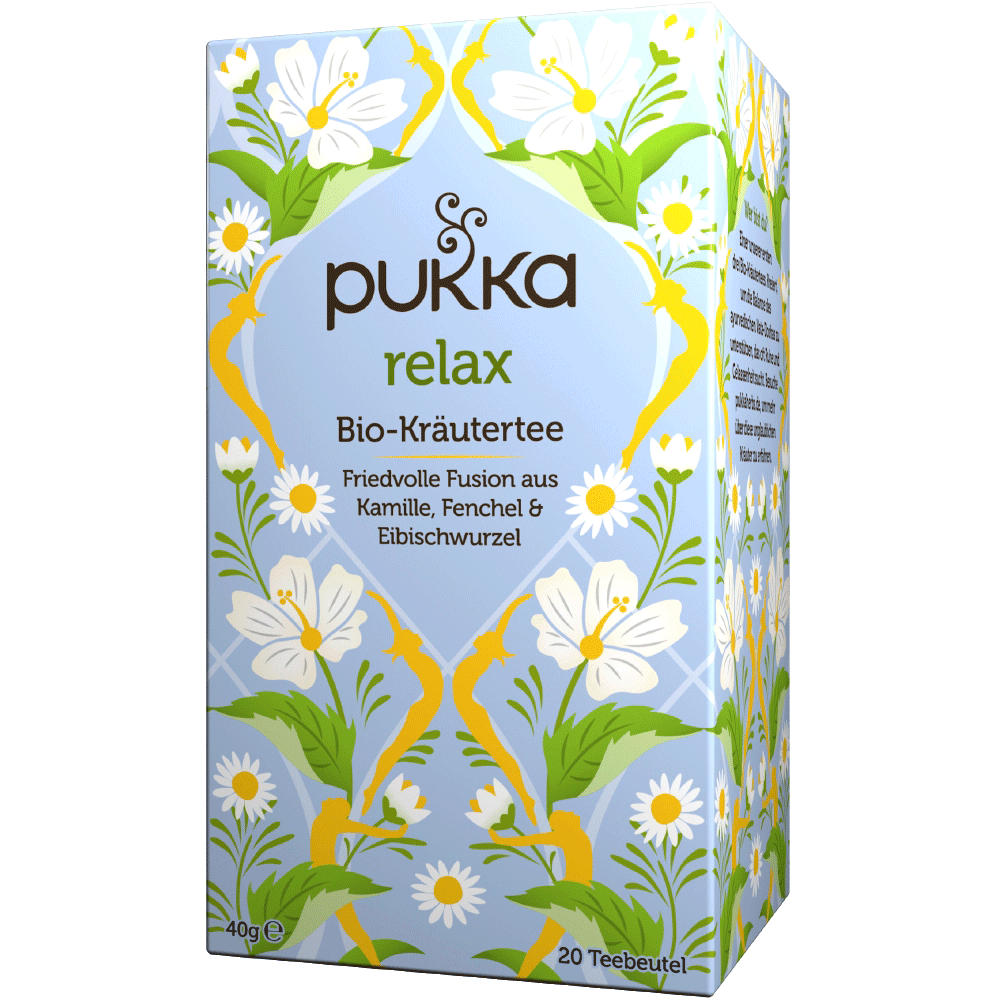 Bild: pukka Bio Kräutertee Relax