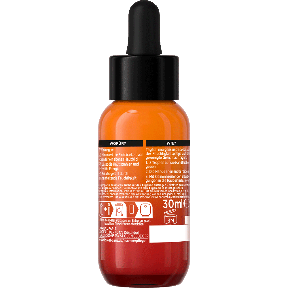 Bild: L'ORÉAL PARIS MEN EXPERT Hydra Energy Vitamin C Serum