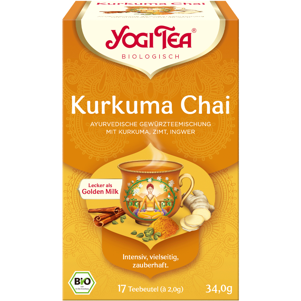 Bild: Yogi Tea Kurkuma Chai Tee