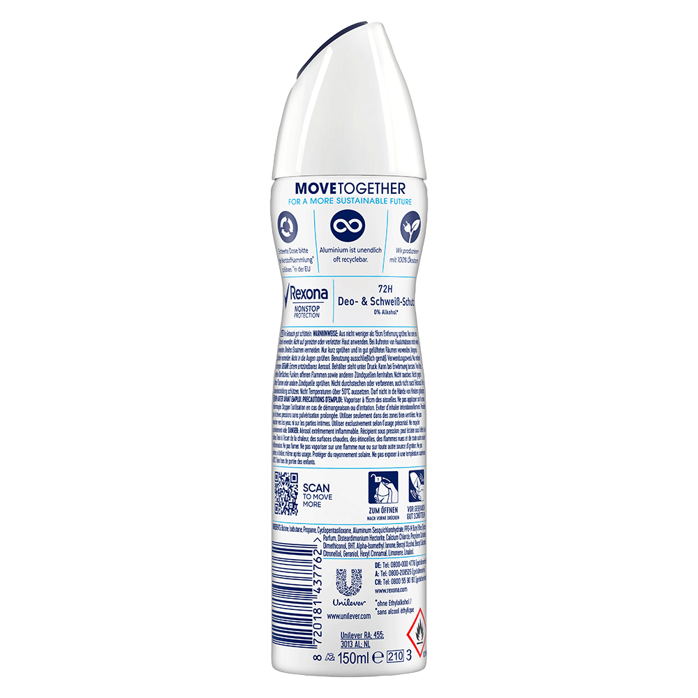 Bild: Rexona Nonstop Protection Deo Spray Cotton Dry