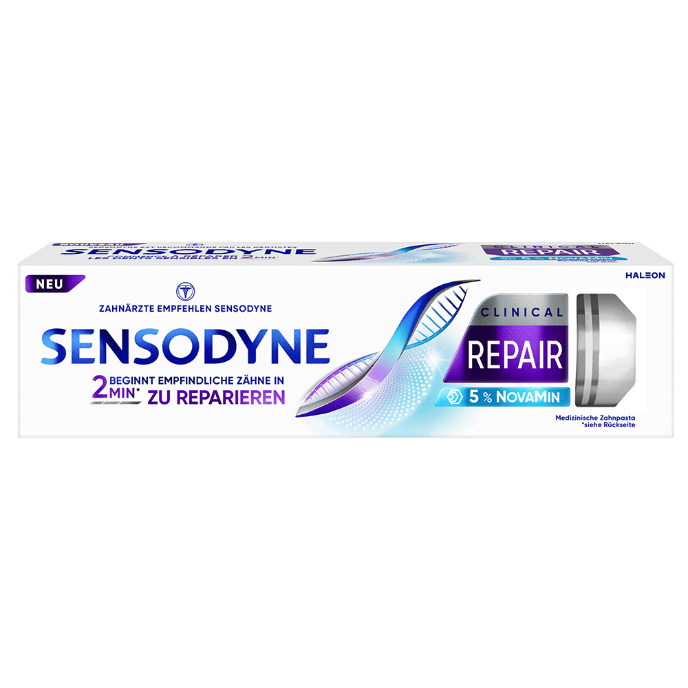 Bild: SENSODYNE Zahnpasta Clinical Repair