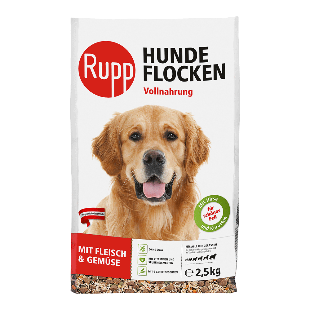 Bild: Rupp Hundeflocken mit Fleisch und Gemüse 2.5kg