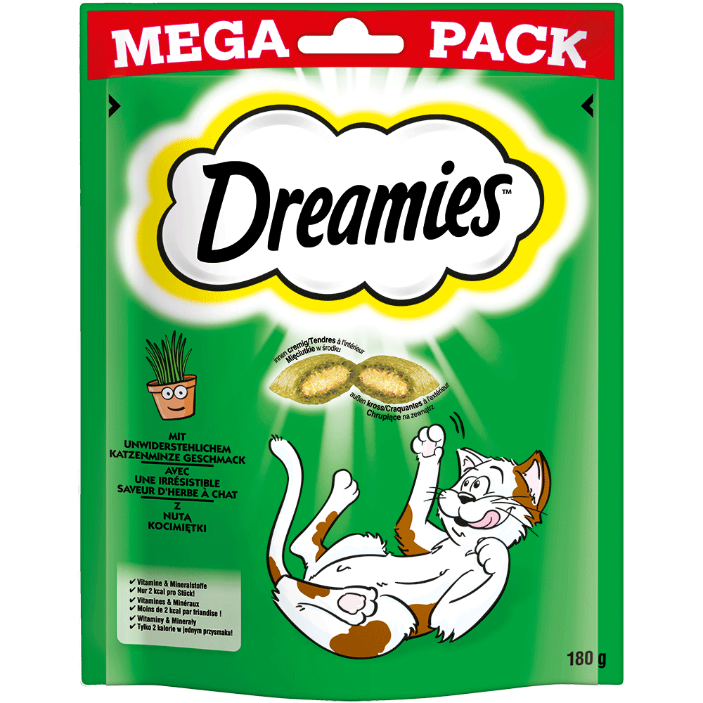 Bild: Dreamies mit Katzenminze