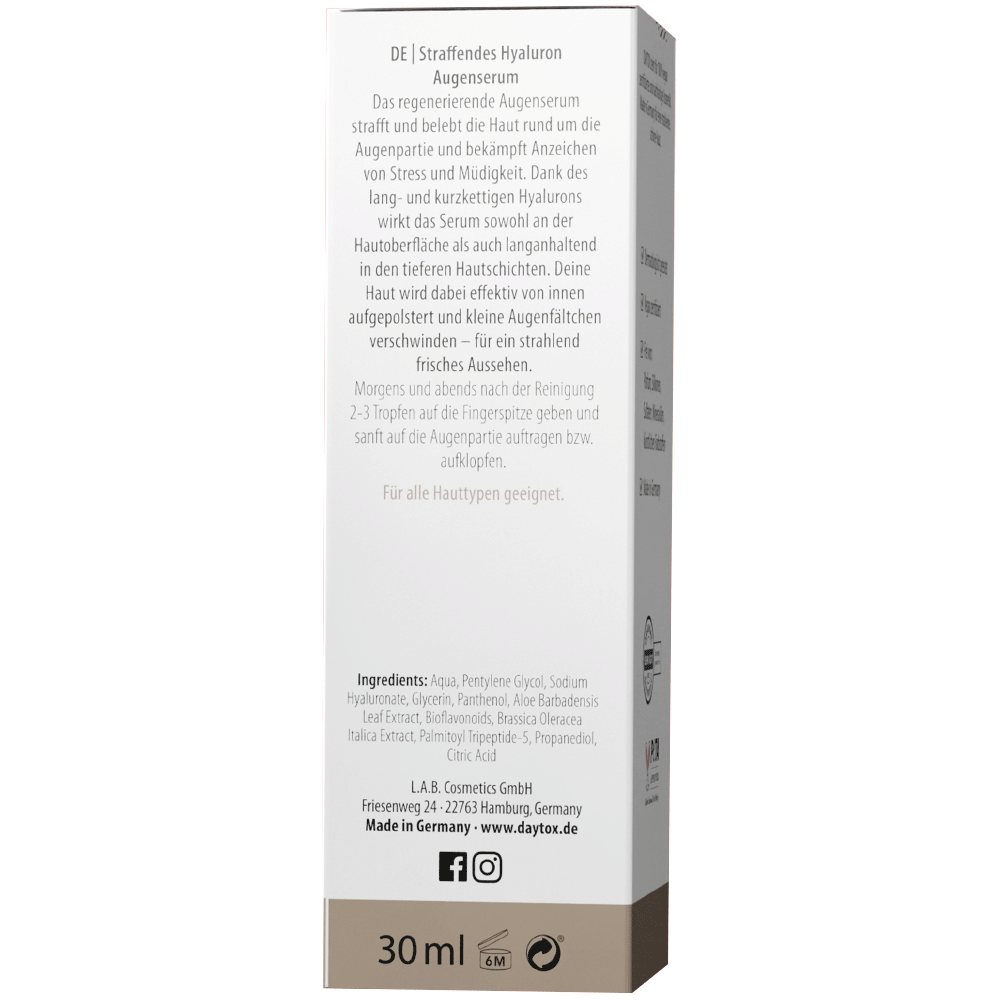 Bild: Daytox Augenserum