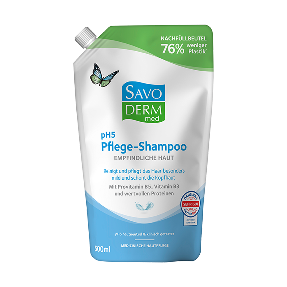 Bild: SAVODERM med Pflege Shampoo pH5 Nachfüllung