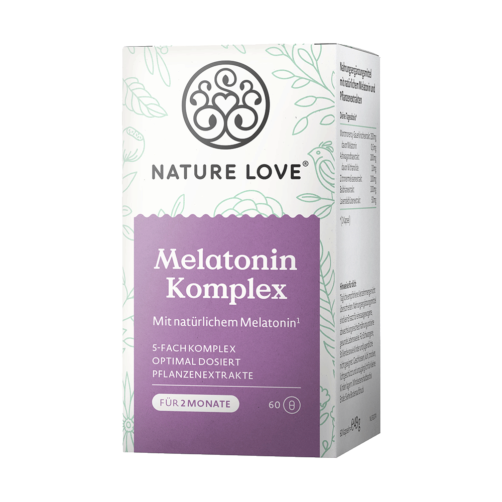 Bild: NATURE LOVE Melatonin Komplex