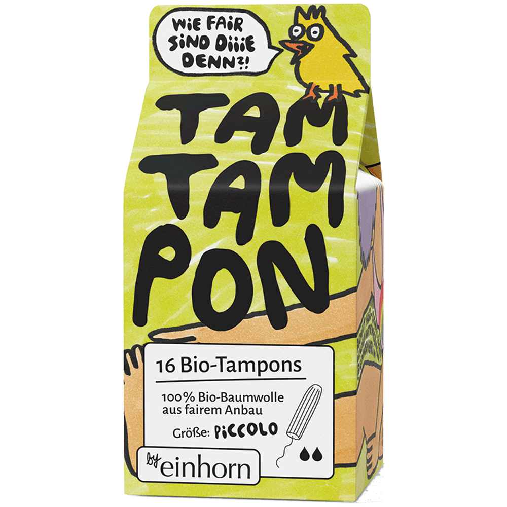 Bild: Einhorn Bio-Tampons Mini