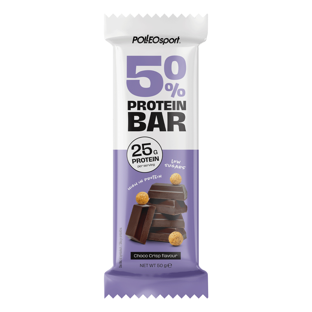 Bild: POLLEOsport Protein Bar 50% Choco Crisp