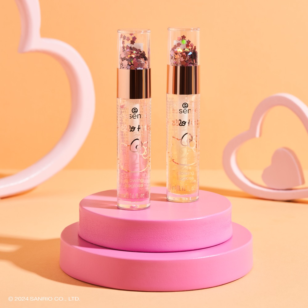 Bild: essence Hello Kitty glowing lipgloss Today Just Got Cuter!