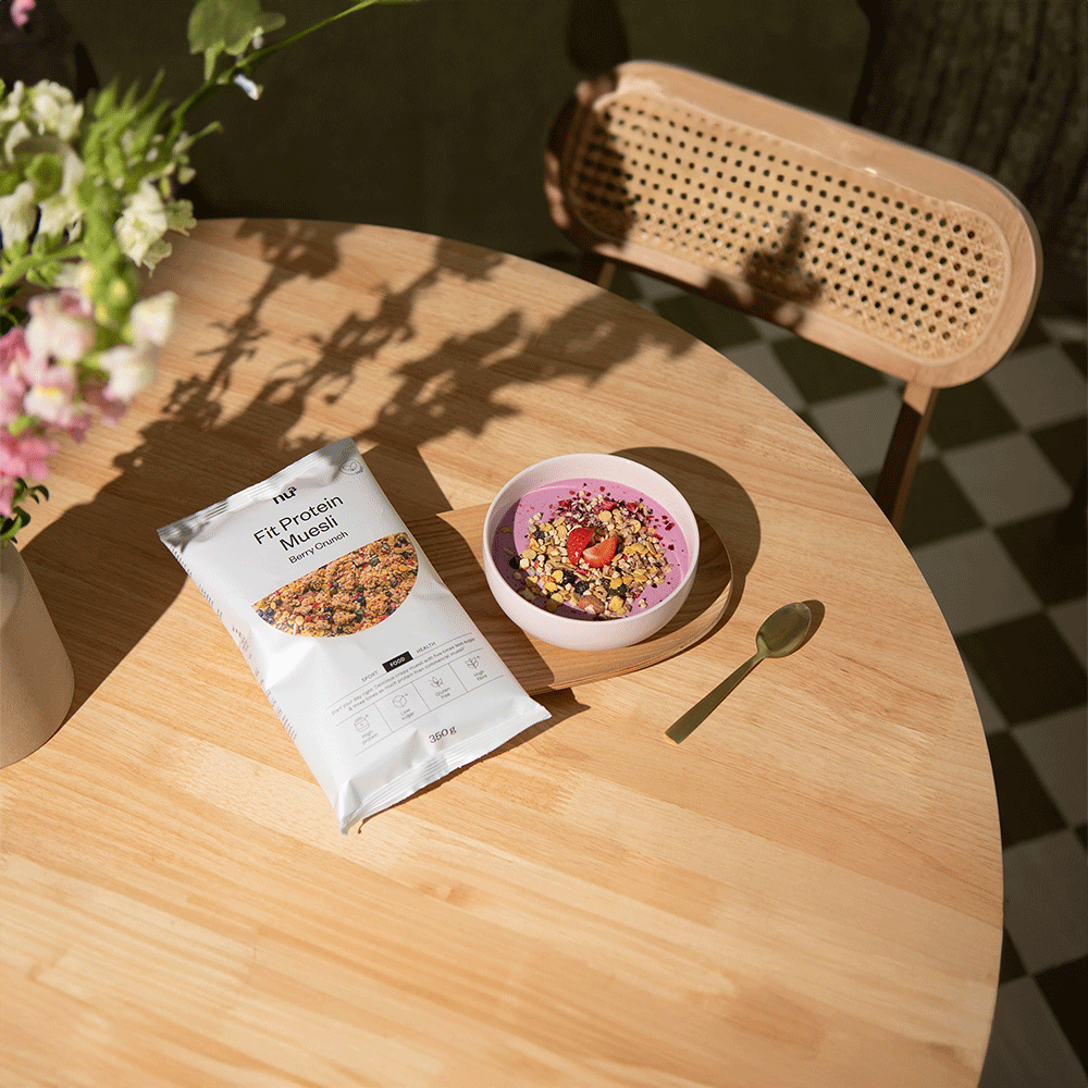Bild: NU3 Fit Protein Müsli Berry Crunch