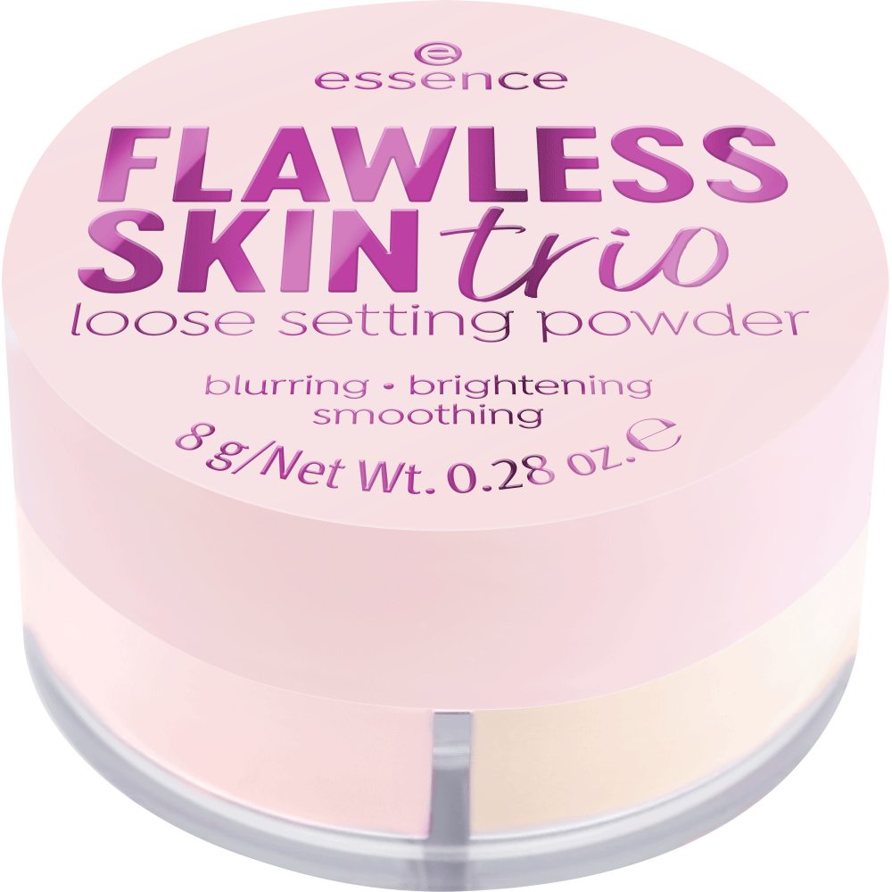 Bild: essence FLAWLESS SKIN trio loose setting powder