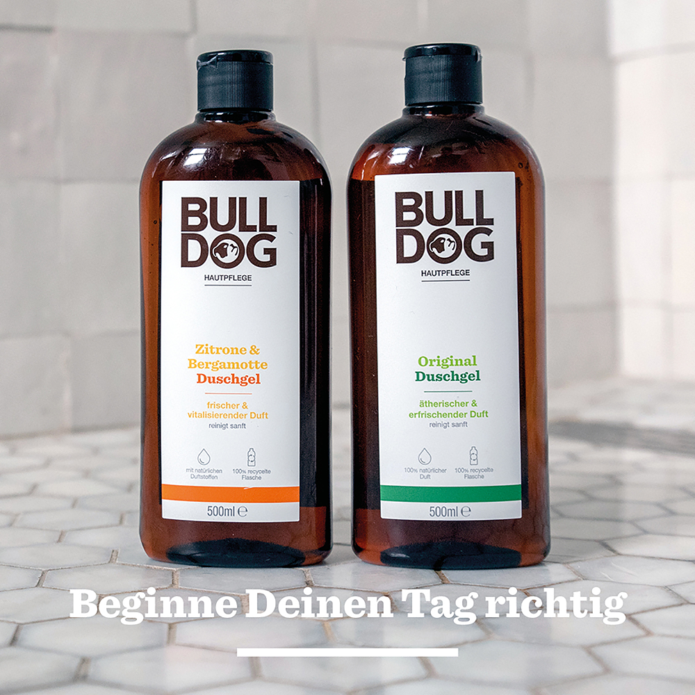 Bild: Bulldog Duschgel Zitrone und Bergamotte