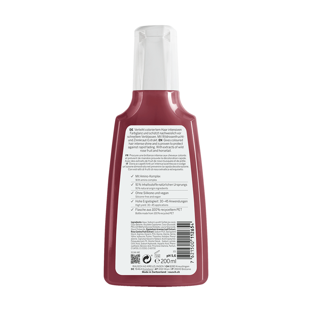 Bild: RAUSCH Farbschutz Shampoo mit Wildrose 