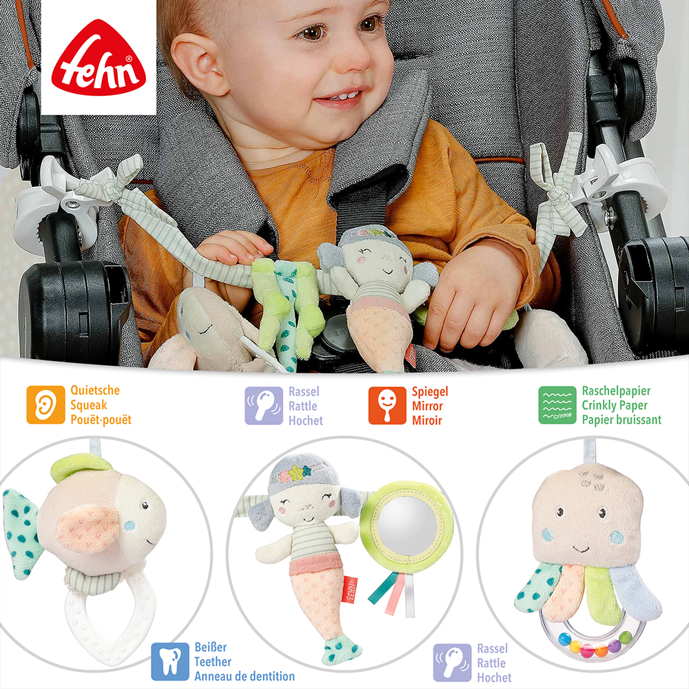 Bild: Fehn Kinderwagenkette Meereskinder 