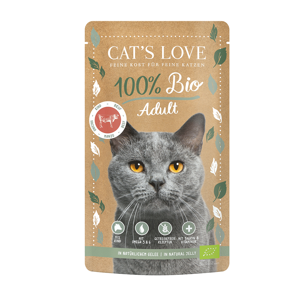 Bild: CAT'S LOVE Adult Rind in Natürlichem Gelee