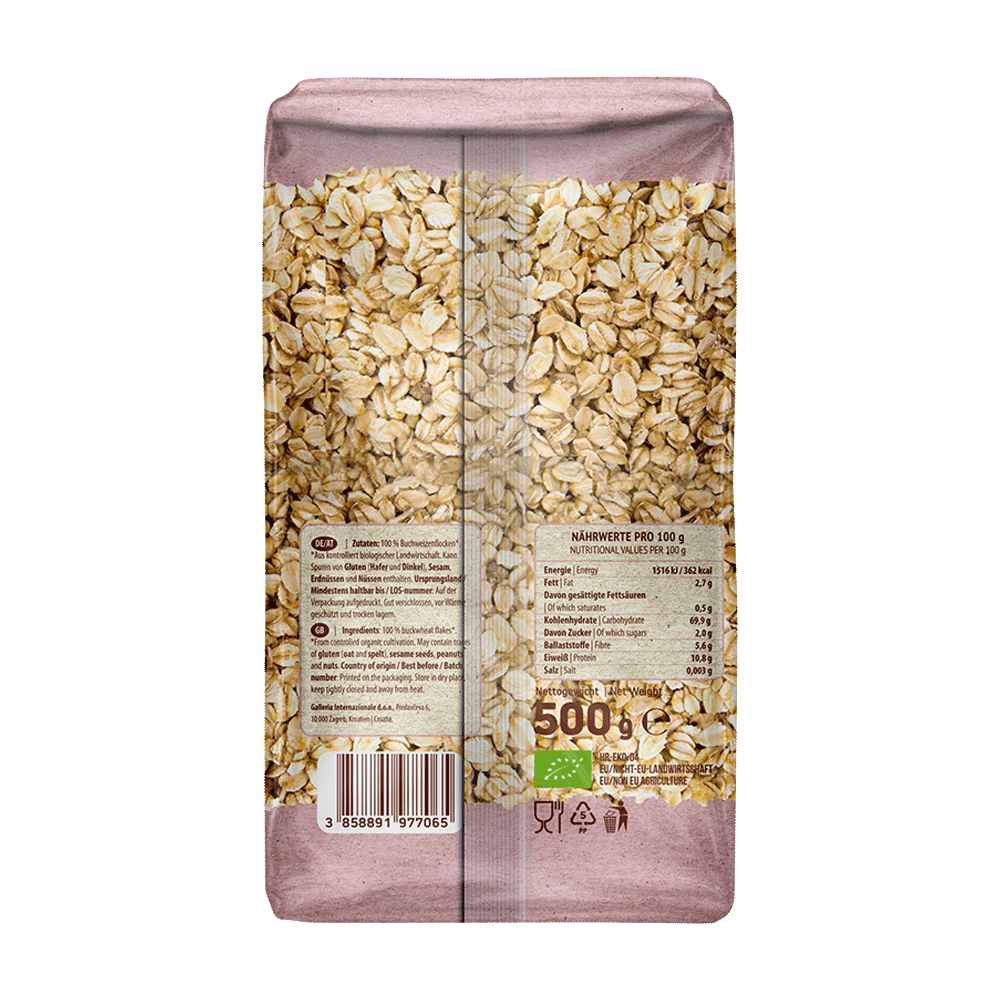 Bild: Nutrigold Buchweizenflocken