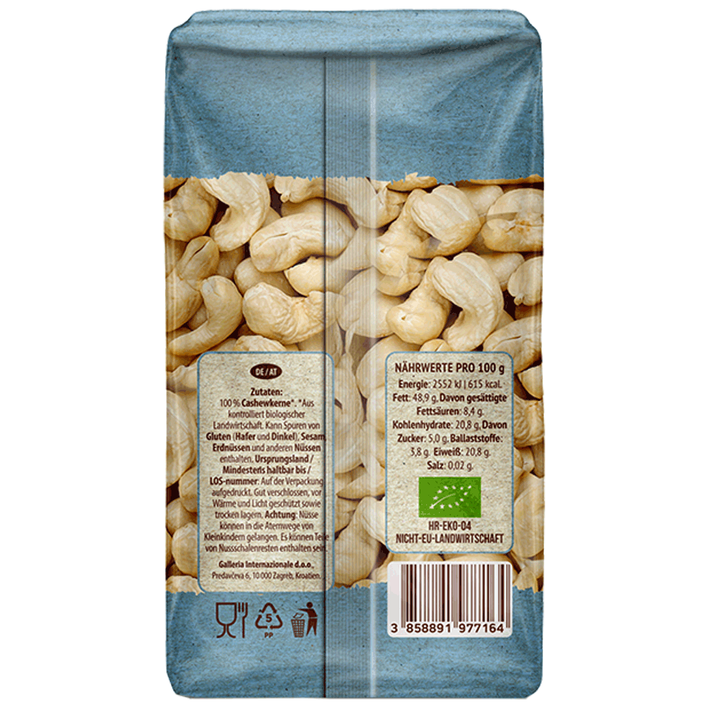 Bild: Nutrigold Cashew Kerne