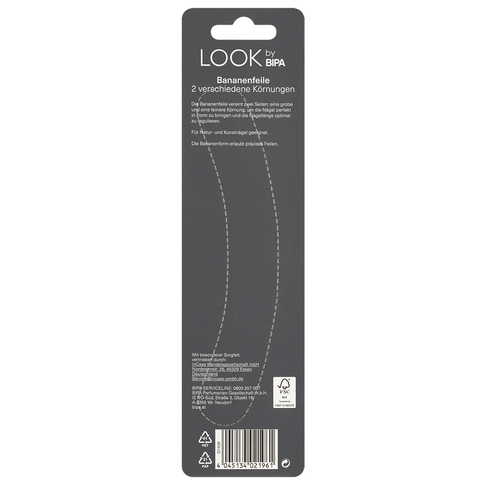 Bild: LOOK BY BIPA Bananenfeile