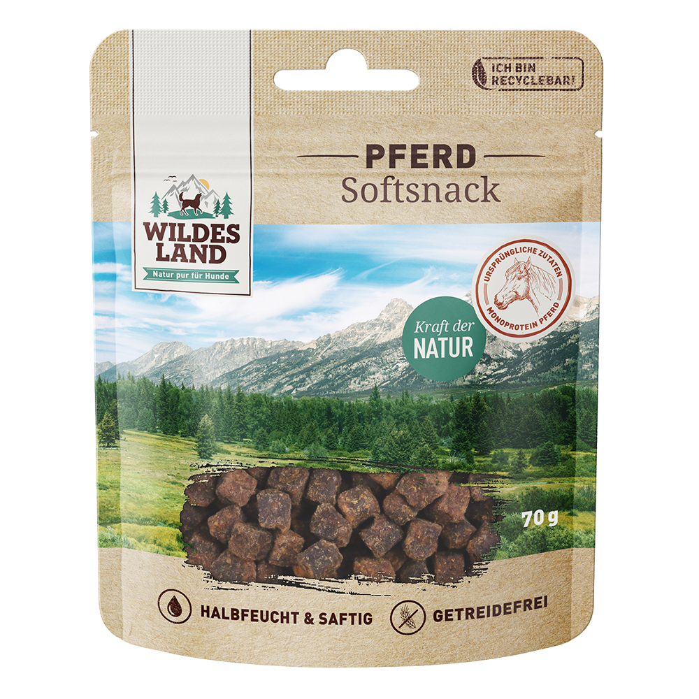 Bild: Wildes Land Softsnack Pferd