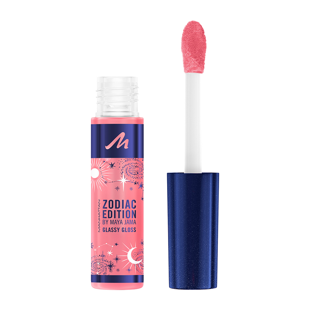 Bild: MANHATTAN Lipgloss Glassy Gloss Zodiac Edition by Maya Jama 