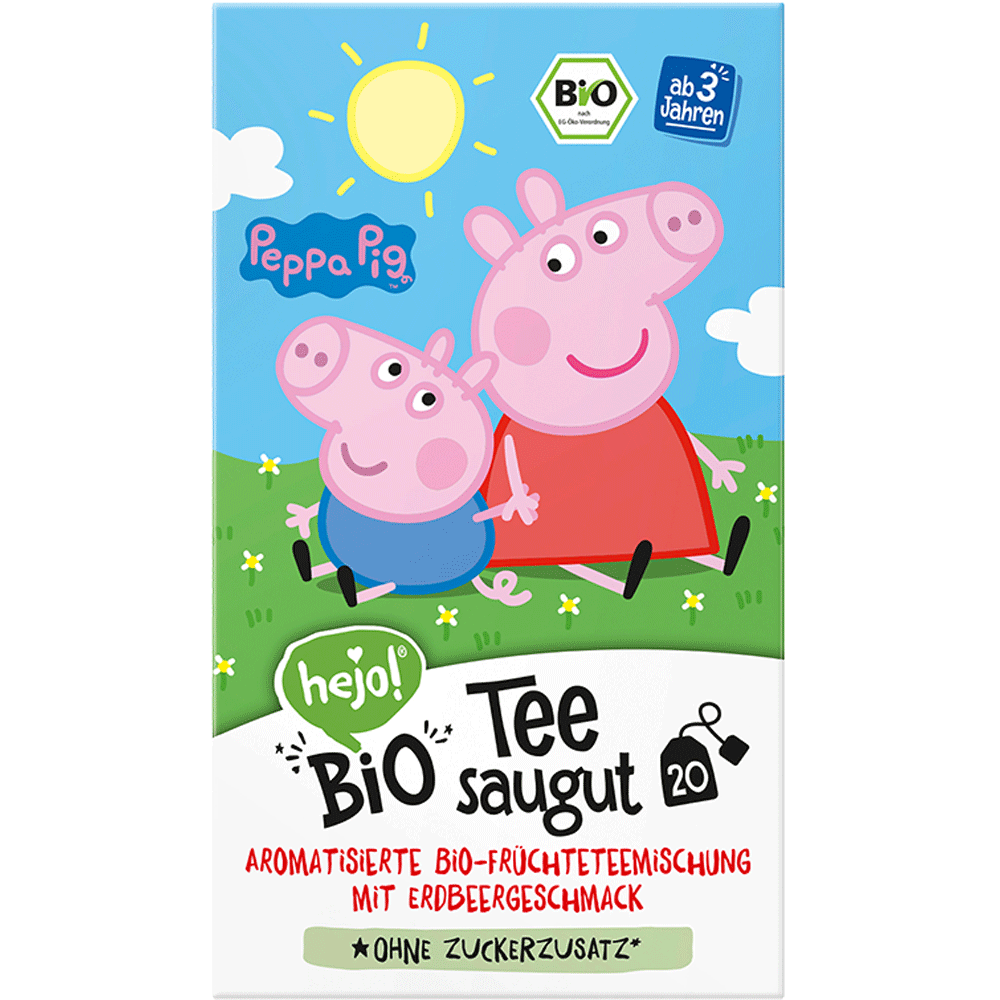Bild: hejo! Tee BIO Peppa Pig Saugut