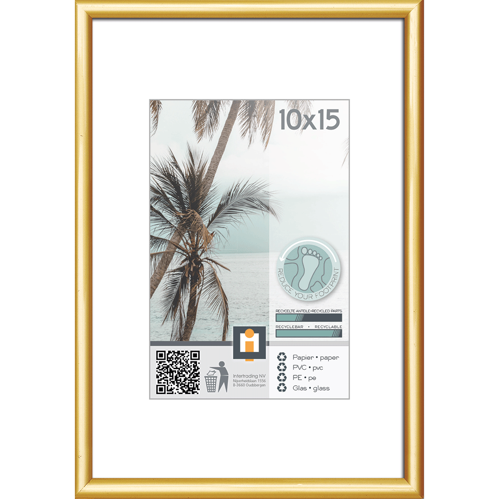 Bild: Tawo Living Bilderrahmen Gold 10x15cm 