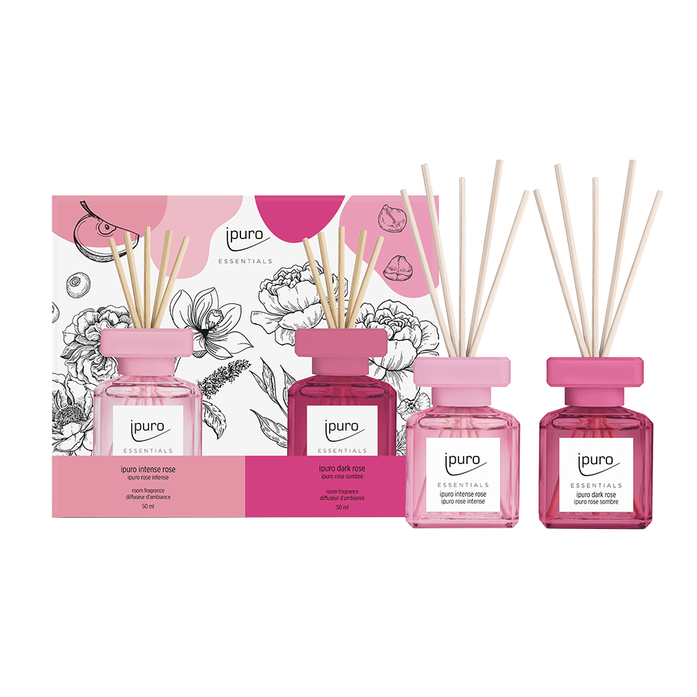 Bild: ipuro Raumduft Set Intense Rose und Dark Rose