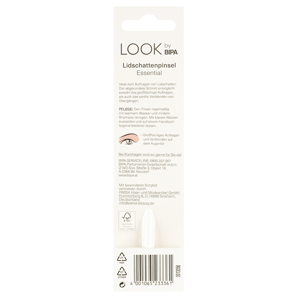 Bild: LOOK BY BIPA Lidschattenpinsel