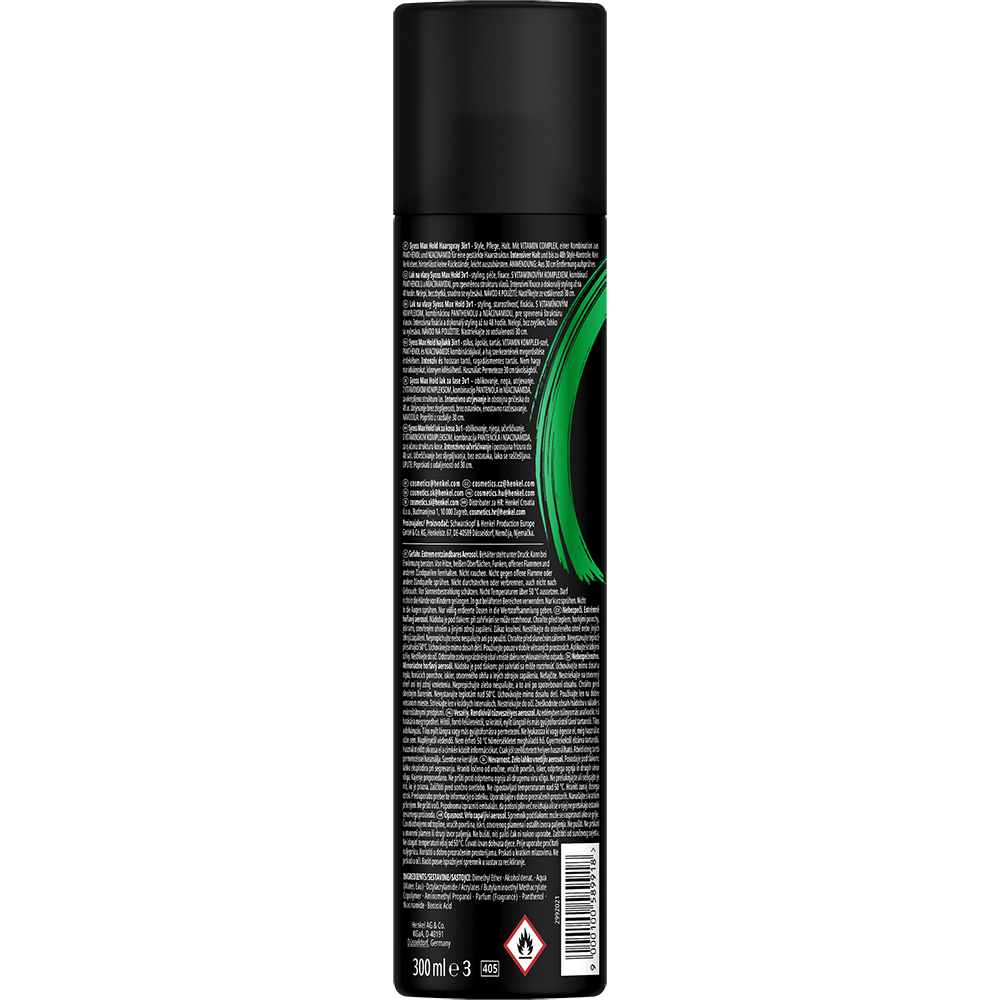 Bild: syoss Haarspray Max Hold 