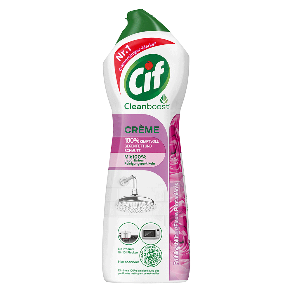 Bild: Cif Scheuermilch Crème Frühlingsblüten