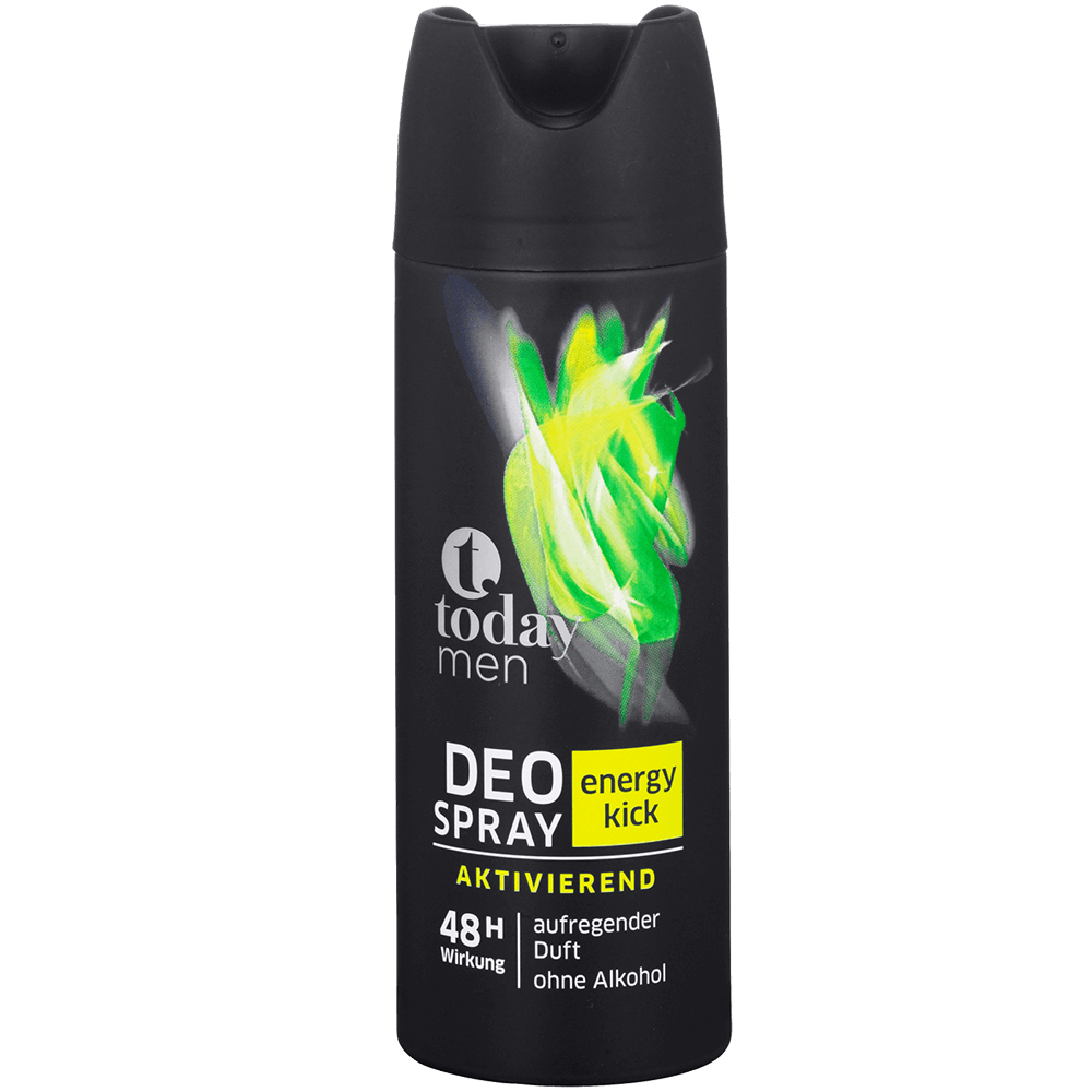 Bild: today men Deospray energy kick 