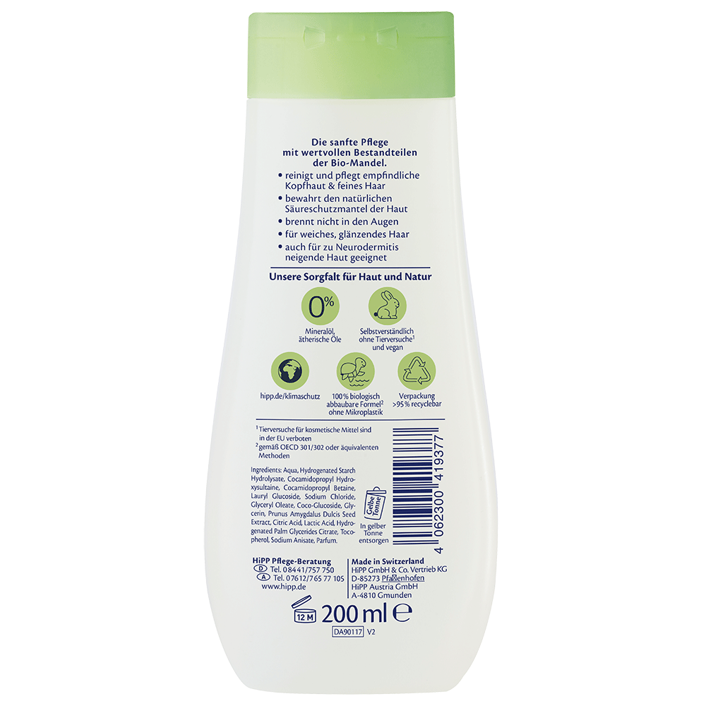 Bild: HiPP Babysanft Baby Shampoo Sensitive