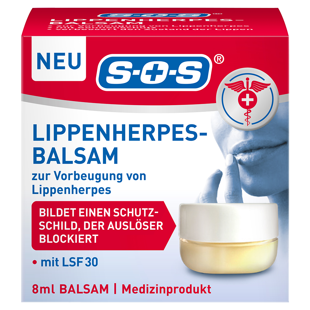 Bild: SOS Lippenherpesbalsam LSF 30 