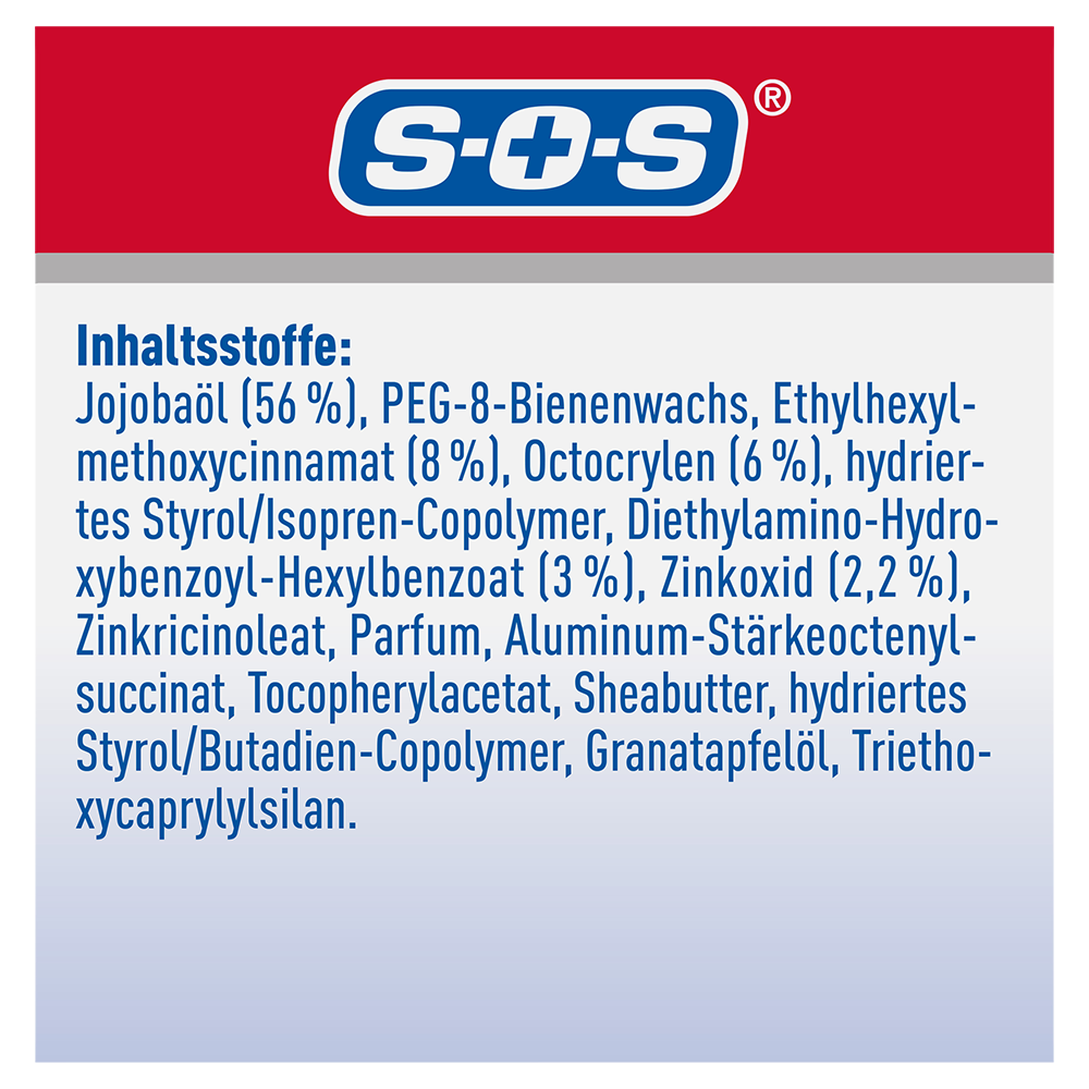 Bild: SOS Lippenherpesbalsam LSF 30 