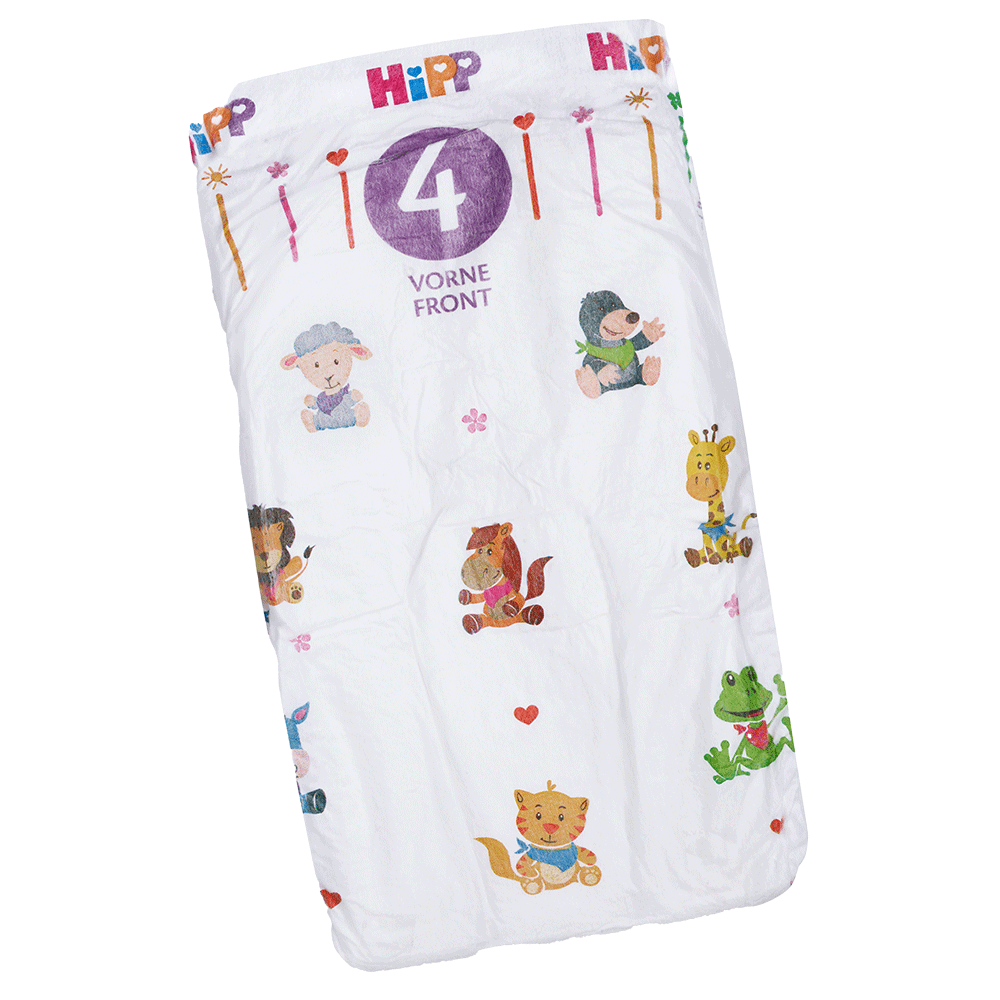 Bild: HiPP Windeln Gr. 4, 9kg - 14kg Doppelpack