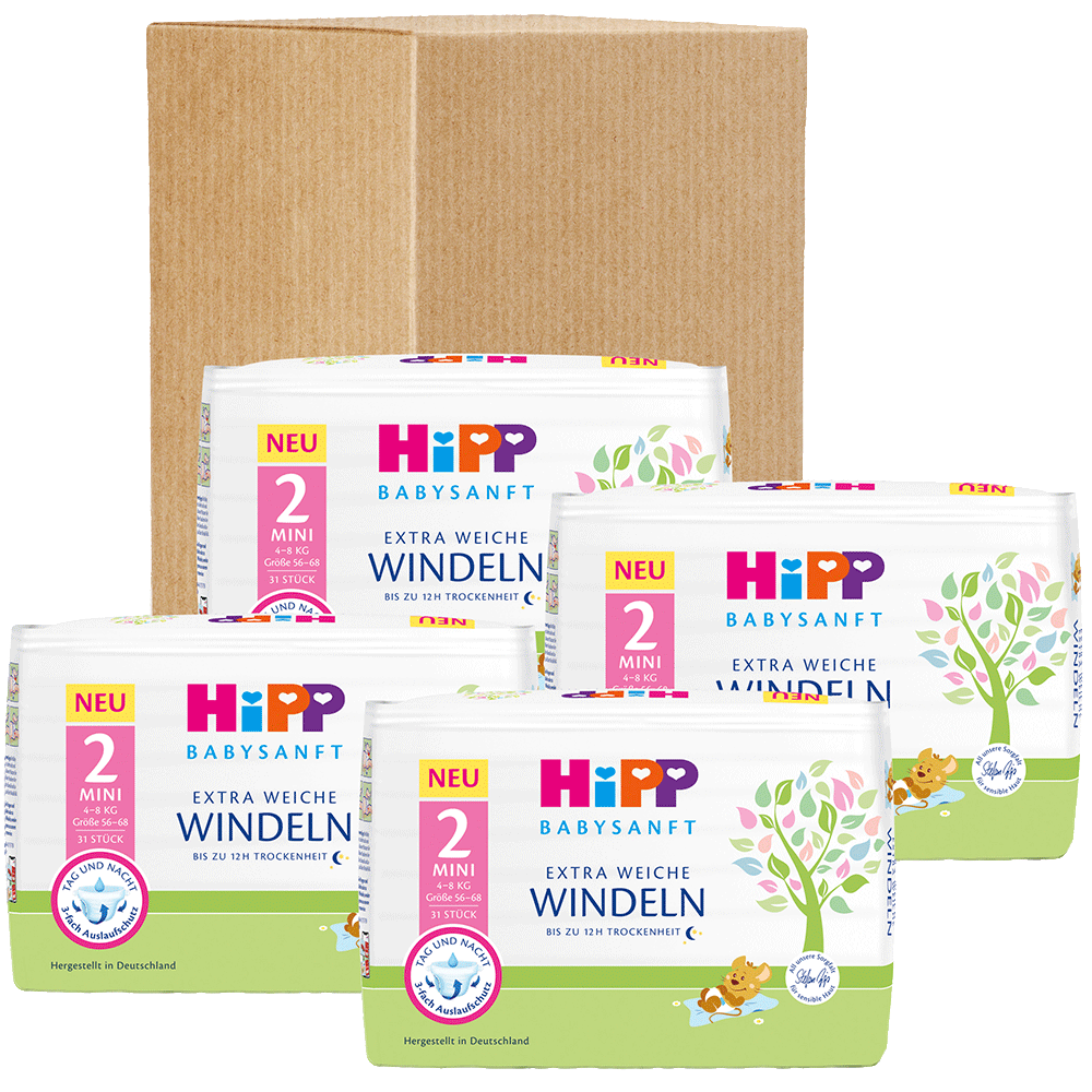 Bild: HiPP Vorratsbox Babysanft Windeln Gr. 2