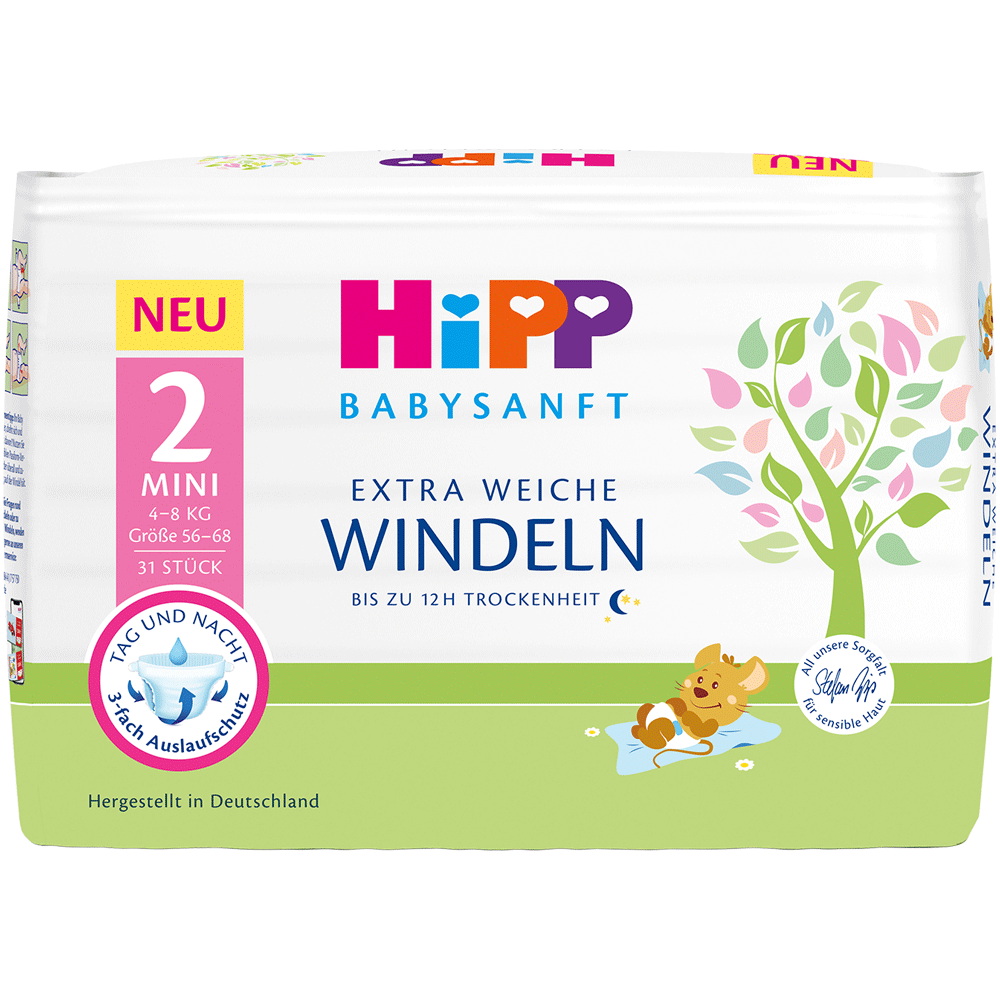 Bild: HiPP Vorratsbox Babysanft Windeln Gr. 2