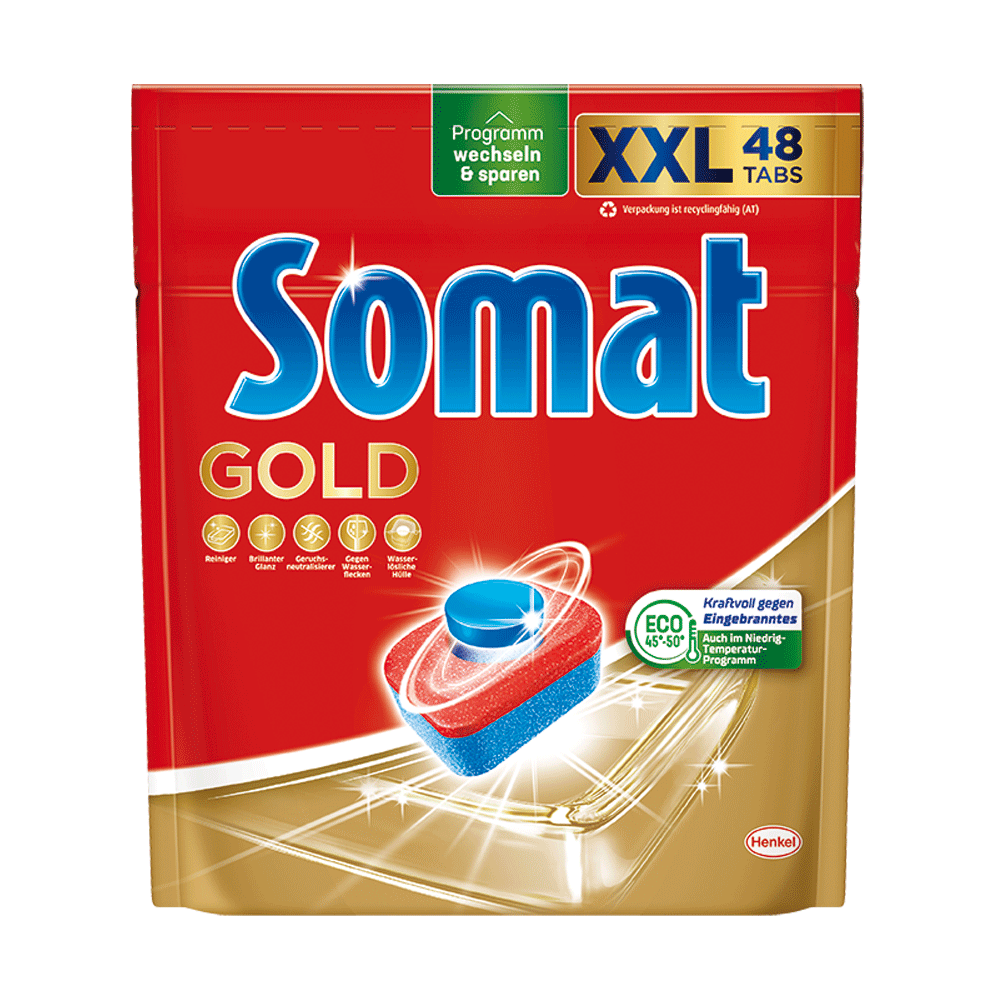 Bild: Somat Gold Geschirrspültabs